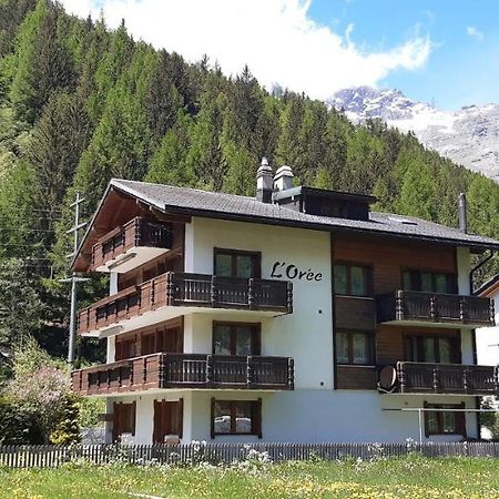 Free Cable Car & Bus In The Summer Haus L'Oree Saas-Grund Εξωτερικό φωτογραφία