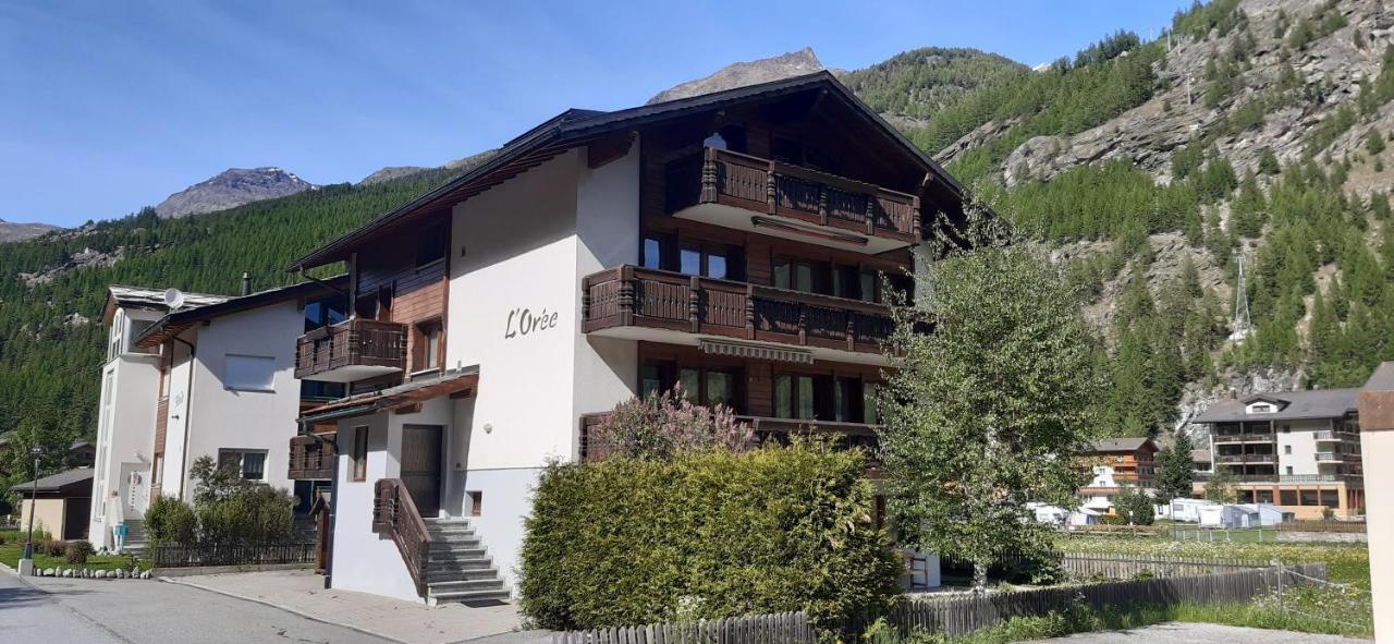 Free Cable Car & Bus In The Summer Haus L'Oree Saas-Grund Εξωτερικό φωτογραφία